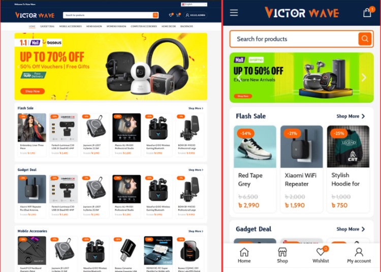 (Demo-1) Ecommerce Website Source Code / Script